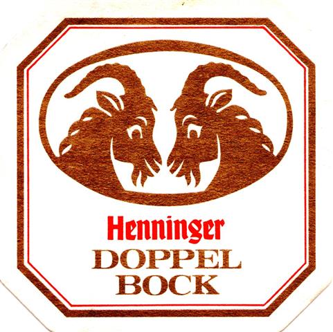 frankfurt f-he henninger 8eck 4a (180-henninger doppelbock-goldrot) 